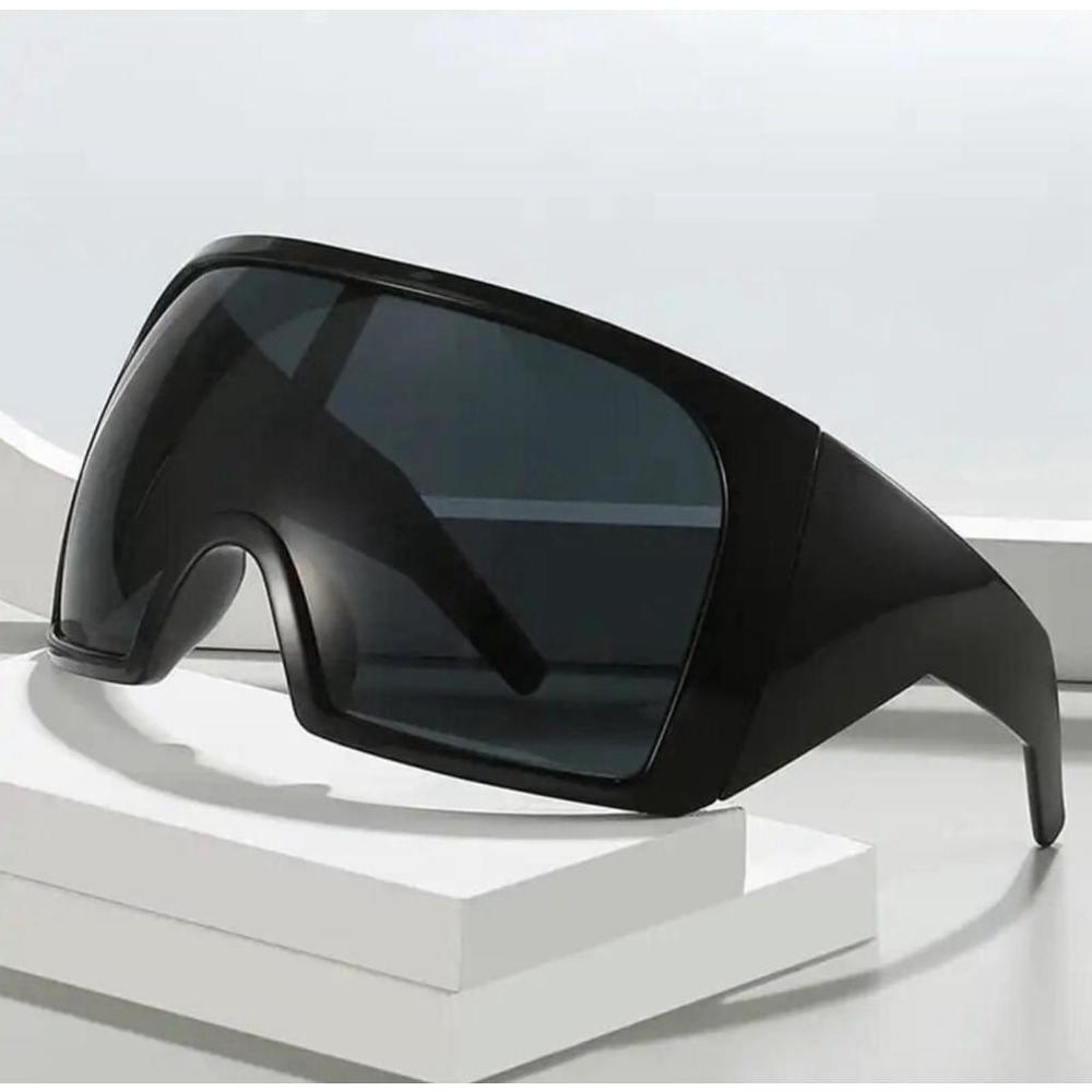 Oversized Mask Punk Goggle Sunglasses Women Men 2024 Trend Y2k Sports Sun Glasse